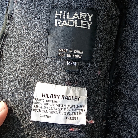 Quilted black real leather vest - Picture 5 of 7